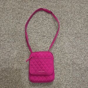 Vera Bradley Pink Quilted Crossbody Purse